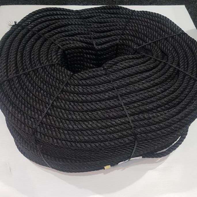 

Tali Tambang Plastik Compas 10Mm, Warna Hitam, Panjang 25 Meter Best Quality