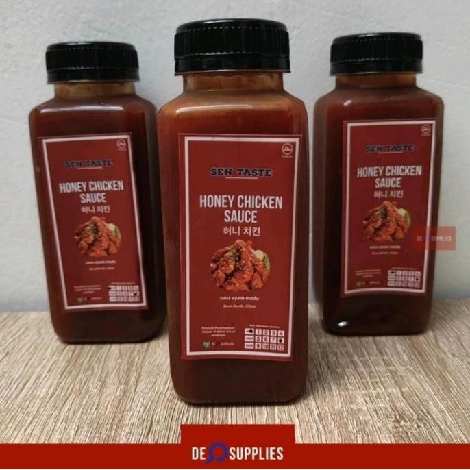 

Ready Honey Chicken Sauce Sentaste 250ml - Saus Ayam Madu Garlic Korea Halal