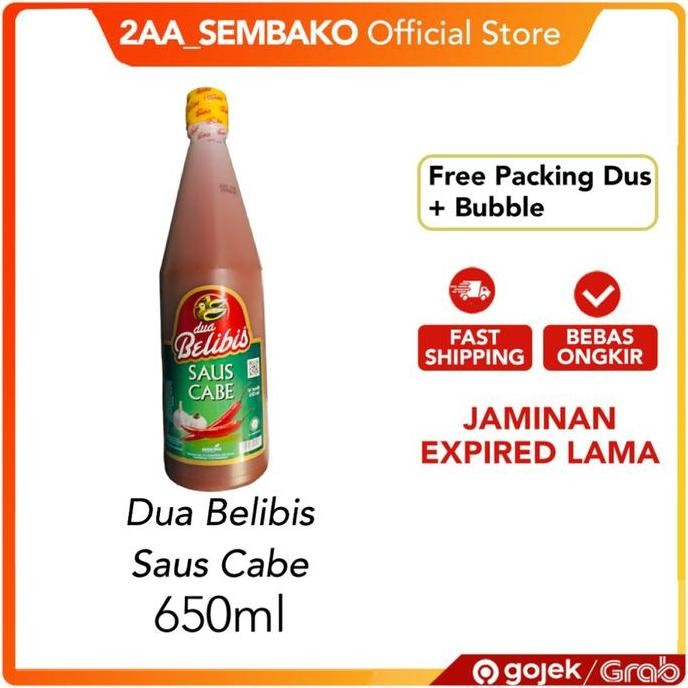 

saus sambel dua belibis 650ml / sambel belibis terlaris
