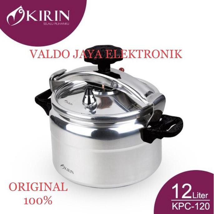 Terjangkau Kirin Presto Kirin Kpc-120 Panci Masak Cepat Kpc120 Kirin Pressure
