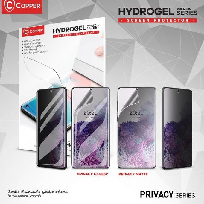 SALE COPPER PRIVACY MATTE REDMI NOTE 9 - ANTI GORES HYDROGEL