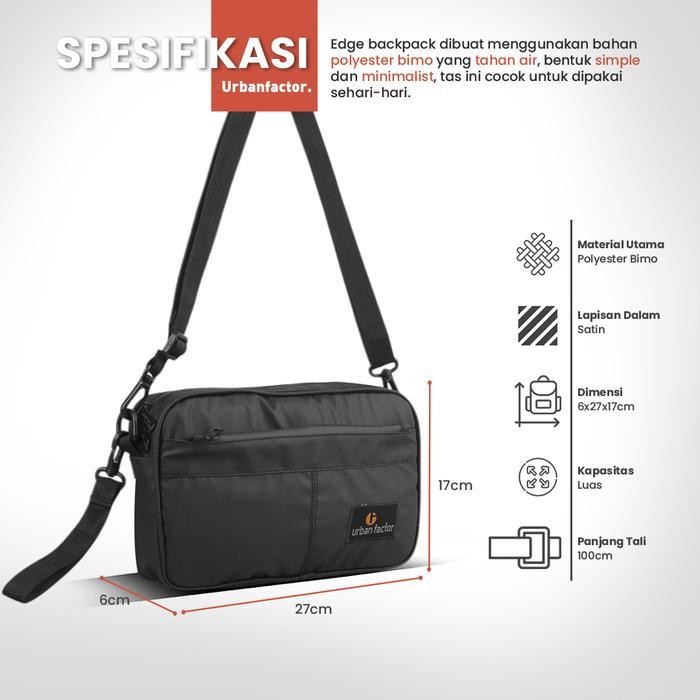 Tas Selempang  Urban Factor - Edge Series