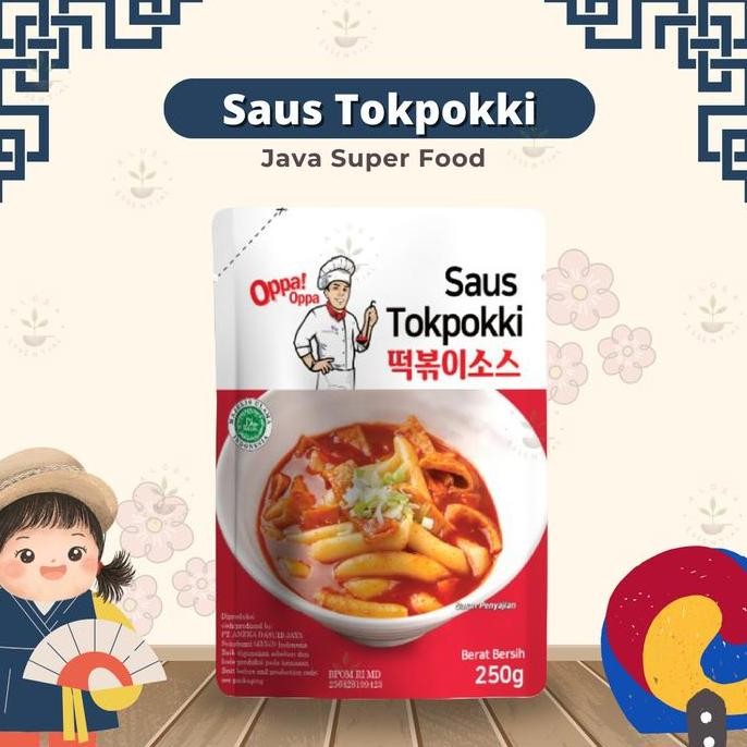 

PROMO JAVA BUMBU SAUS TOKPOKI TOPOKI TTEOKBOKKI TOKPOKKI ODENG 250GR