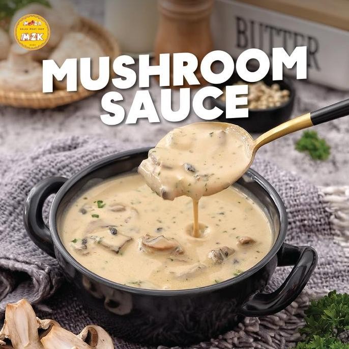 

Tersedia Mushroom Sauce by MZK