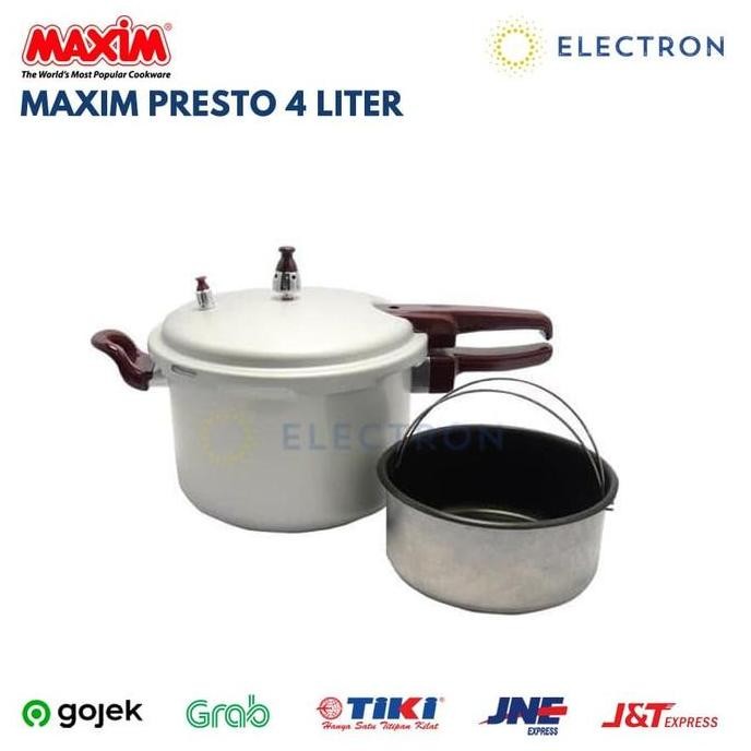 Miliki Panci Presto Maxim Alumunium Body 20 Cm / 4 Liter