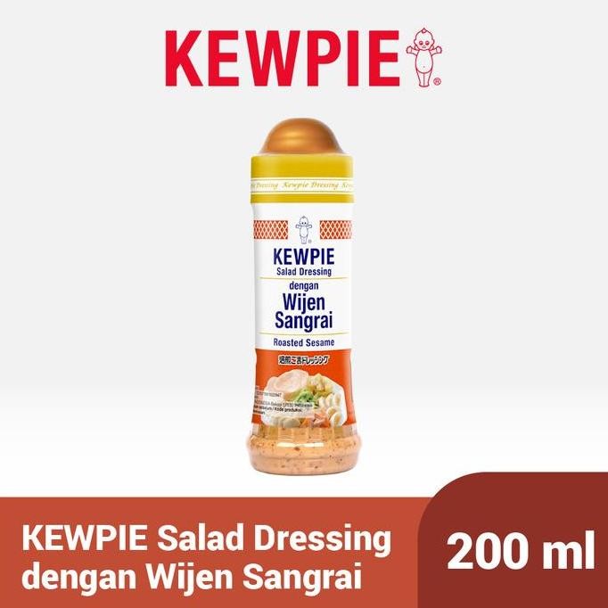 

Tersedia KEWPIE Salad Dressing dengan Wijen Sangrai 200 ml