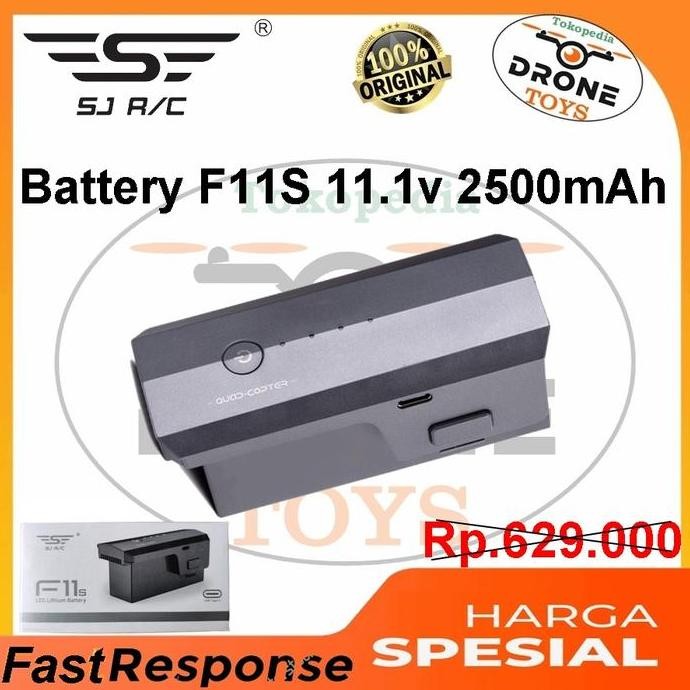 Battery SJRC F11s 4K Pro 11.1V 2500mAh Lipo Battery Drone