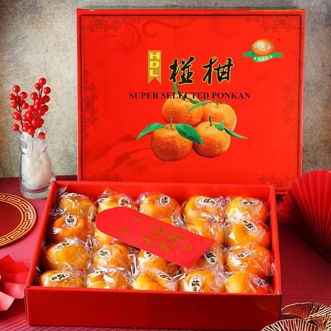 

Jeruk Ponkan /Ponkam Hampers Imlek Gift Gong Xi Fa Cai Cny Termurah