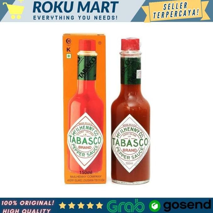 

Tersedia TABASCO Pepper Sauce 150 ml / Saus Tabasco