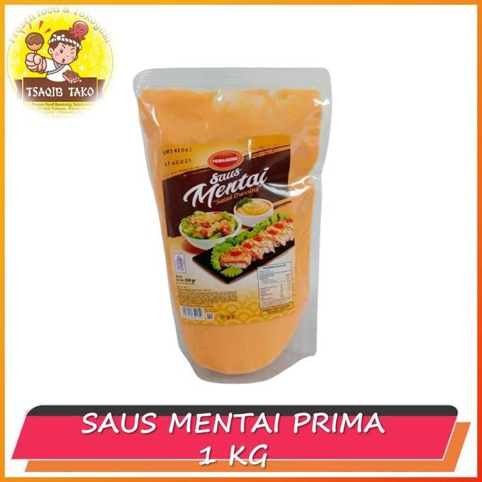 

Tersedia PRIMA AGUNG Saus Mentai 1 KG High Quality Halal