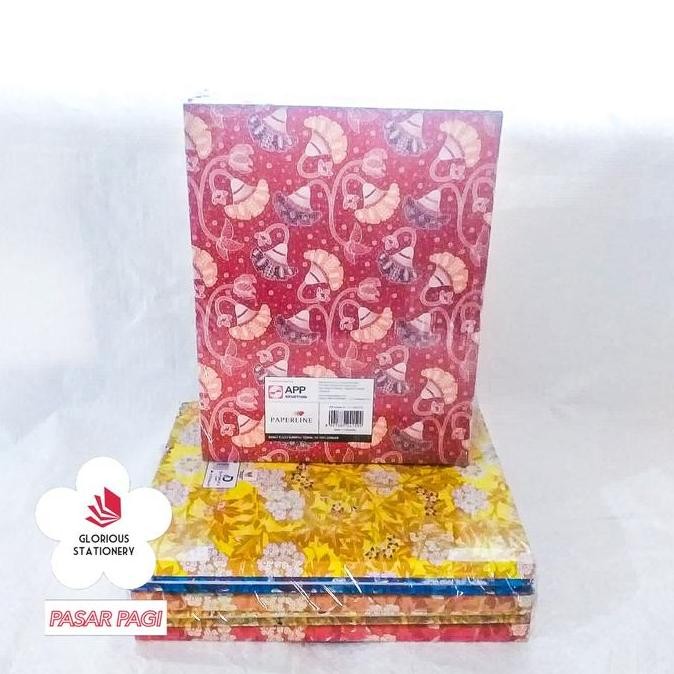 

produk baru!! buku hard cover qwarto 100lbr - paperline