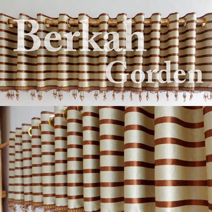 Gorden Poni Minimalis / Poni Pintu Murah Model Smokering 12 Gelombang Asli