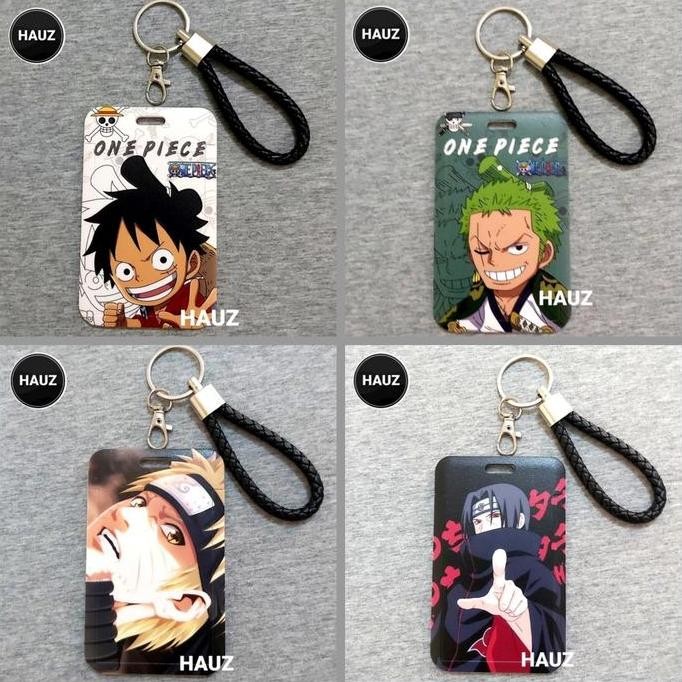 

Terlaris Gantungan Kunci ID ATM Akses Card Holder Cover Kartu One Piece SALE