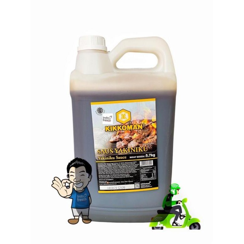 

Ready Kikkoman Yakiniku Sauce- Saus Yakiniku Halal Jerigen 5 L KHUSUS GOSEND