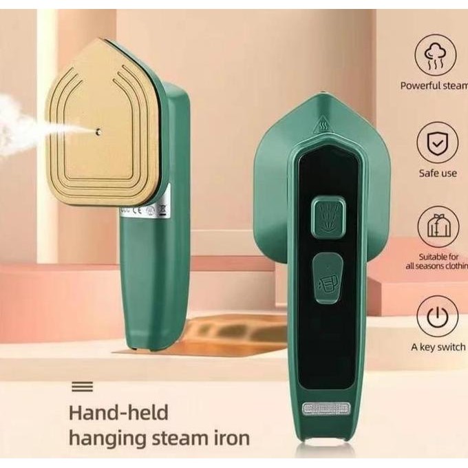 Asli (RDM) SETRIKA UAP PORTABLE - Setrika Uap Mini Travel Portable / Setrika Portable Inovasi