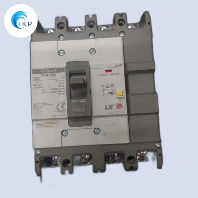 Ls Elcb Ebh 104C 75-100A 4P 100-500Ma / Elcb Ls 75-100A 4P