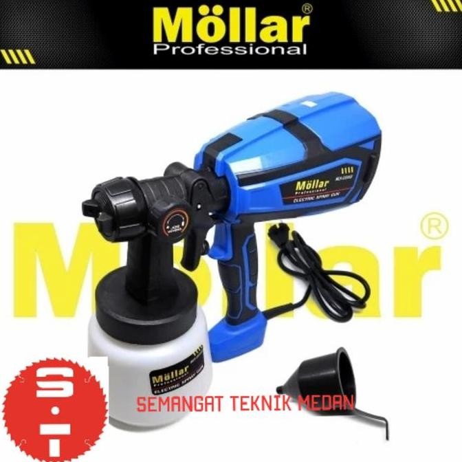 TERMURAH - MLR-ESG450 SPRAY GUN LISTRIK SEMPROTAN ANGIN CAT 450WATT MOLLAR ESG450