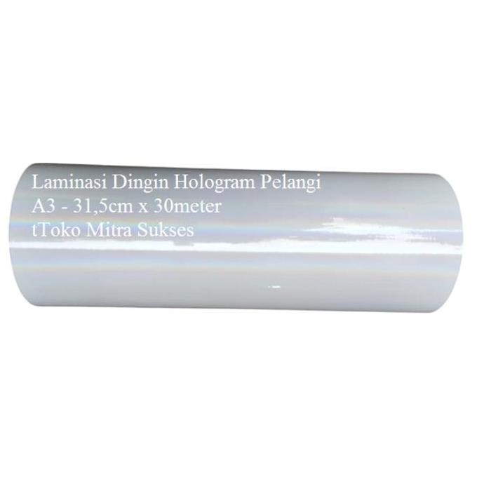 ready Roll Laminasi Dingin Hologram A4 dan A3 Roll