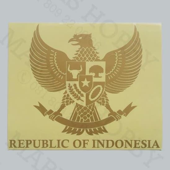 

ready Stiker Garuda Republic of Indonesia