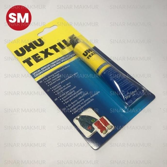

ready Textile/Textile Glue/Lem Kain Uhu 19 ml (PCS)