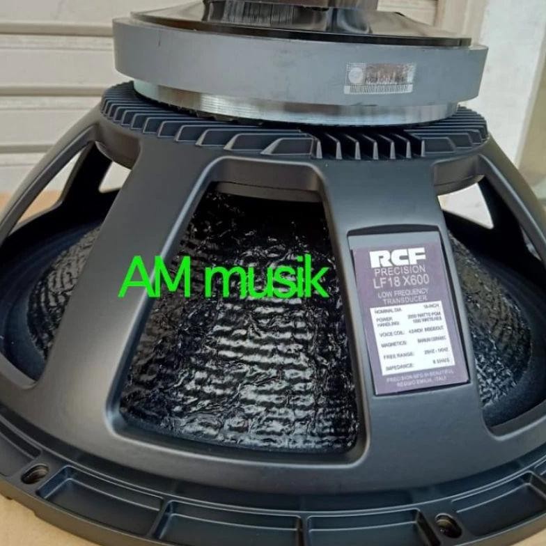 Ready Speaker Subwoofer Rcf 18X600 Daun Coating Vc 4,5 Inch Lf18X600