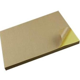 

ready STICKER KRAFT A4 COKLAT ISI 100 LEMBAR