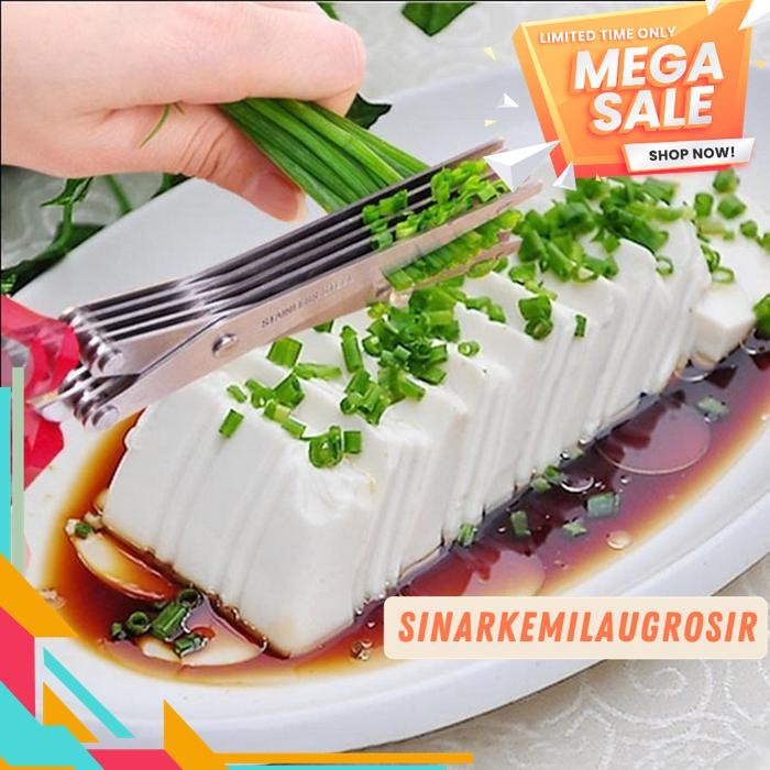 

GUNTING DAPUR LIMA LAPIS SERBA GUNA MULTILAYER 5 FIVE LAYERS SCISSORS HIGHT QUALITY !!