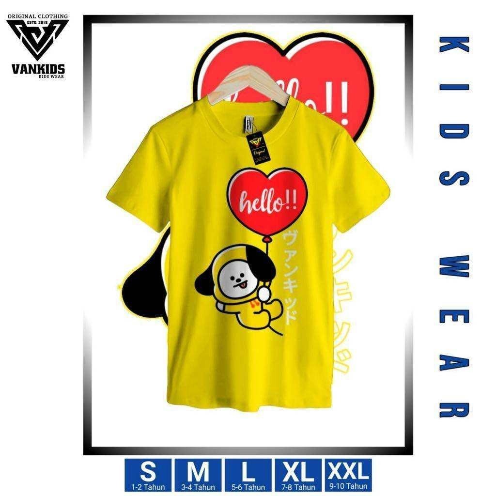 BAJU ANAK PEREMPUAN KARAKTER CIMI KUNING PAKAIAN ANAK PEREMPUAN || KAOS ANAK PEREMPUAN TERLARIS