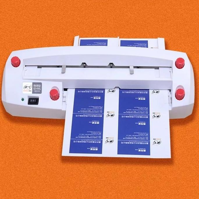 

NEW AVPRO SK316 Electric Card Name Cutter Machine A4 Size 90x54mm
