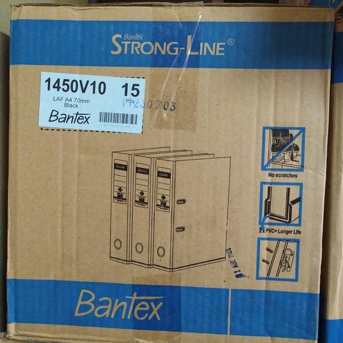 

BEBAS ONGKIR - Ordner Bantex 1450 Hitam ukuran A4