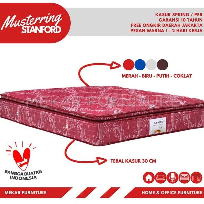 Kasur Spring Bed GUHDO Musterring Stanford - 160 X 200
