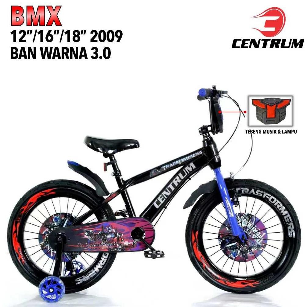 Sepeda Anak Laki BMX CENTRUM 2009 Ukuran 12 16 18 Inch