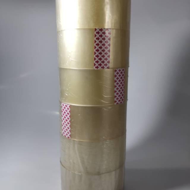 

Lakban Bening 45 Mm X 90 Meter 2 Inch 98 Yard 45 Micron Packing Perekat Kardus Dus