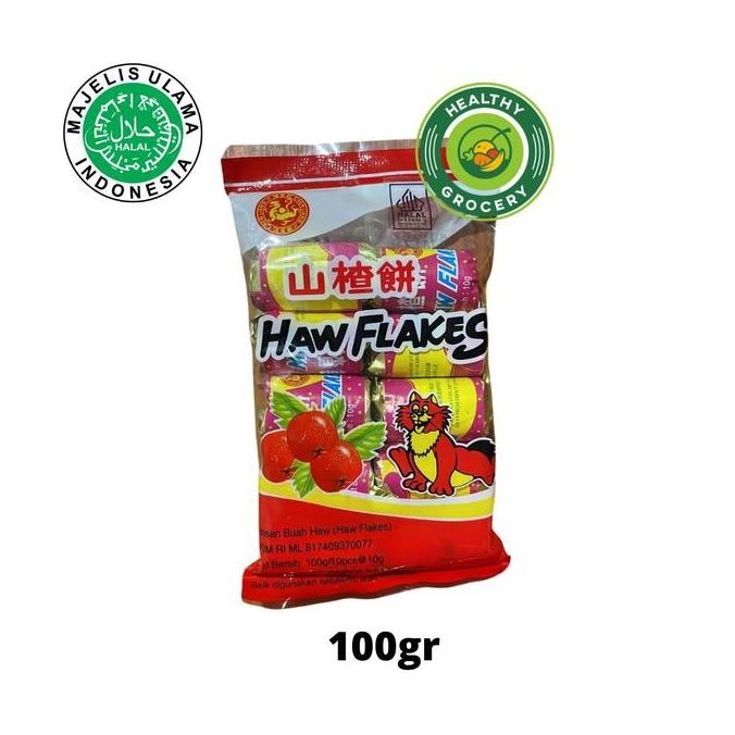 

*$*$*$*$] Sanca Haw Flakes Permen Buah Haw 100gr Snacks