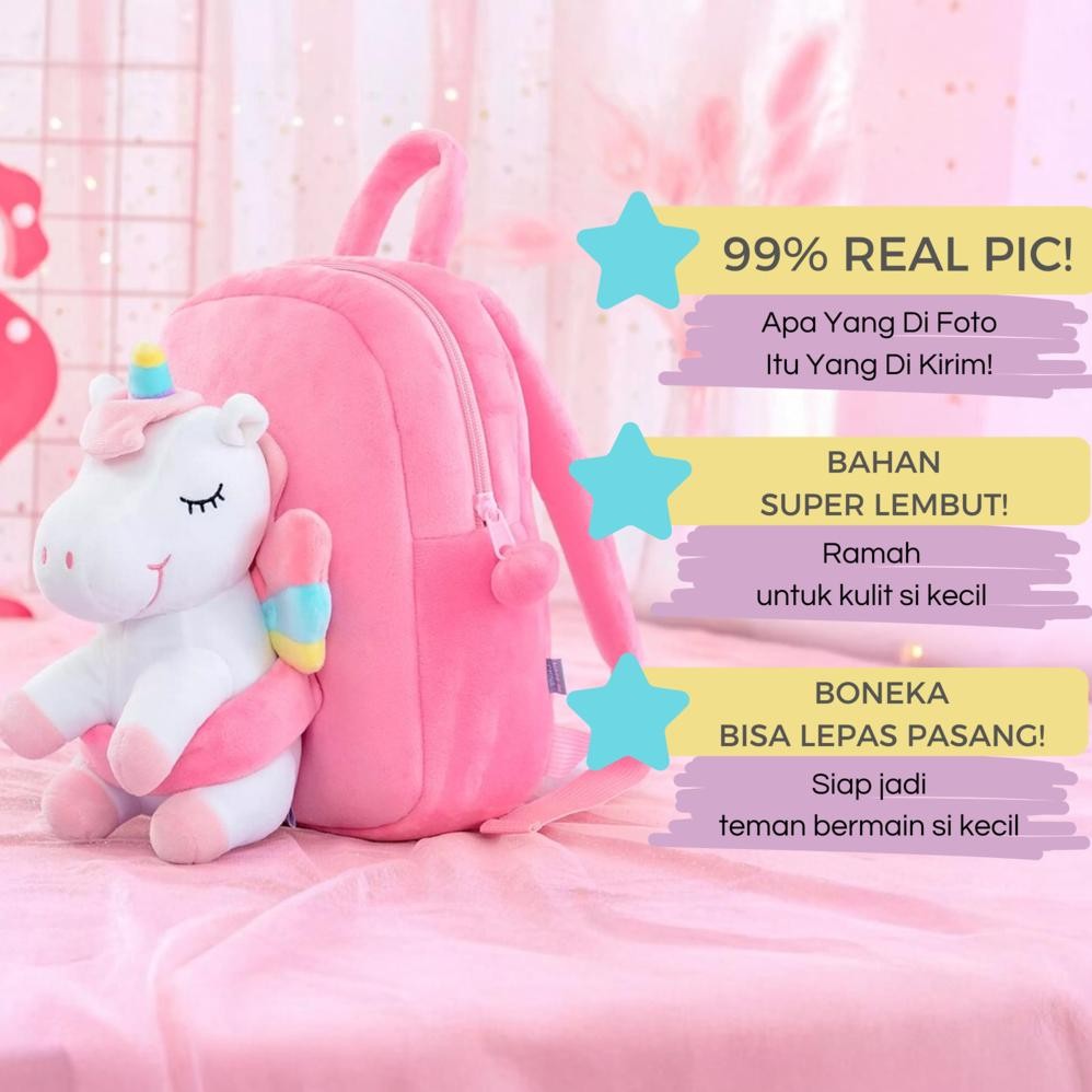 TAS LITTLE PONY / TAS LITTLE PONY ANAK PEREMPUAN / TAS KUDA PONY ANAK PEREMPUAN TK / TAS KUDA PONI A