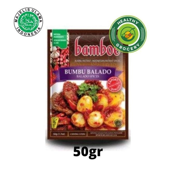 

*#*#*#] Bamboe Bumbu Balado 50gr / Spice Mix For Balado Dish