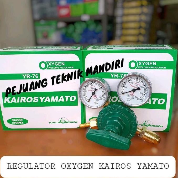 Regulator Las Oxygen Yamato Yr 76 / Regulator Gas Oksigen Yamato Yr76