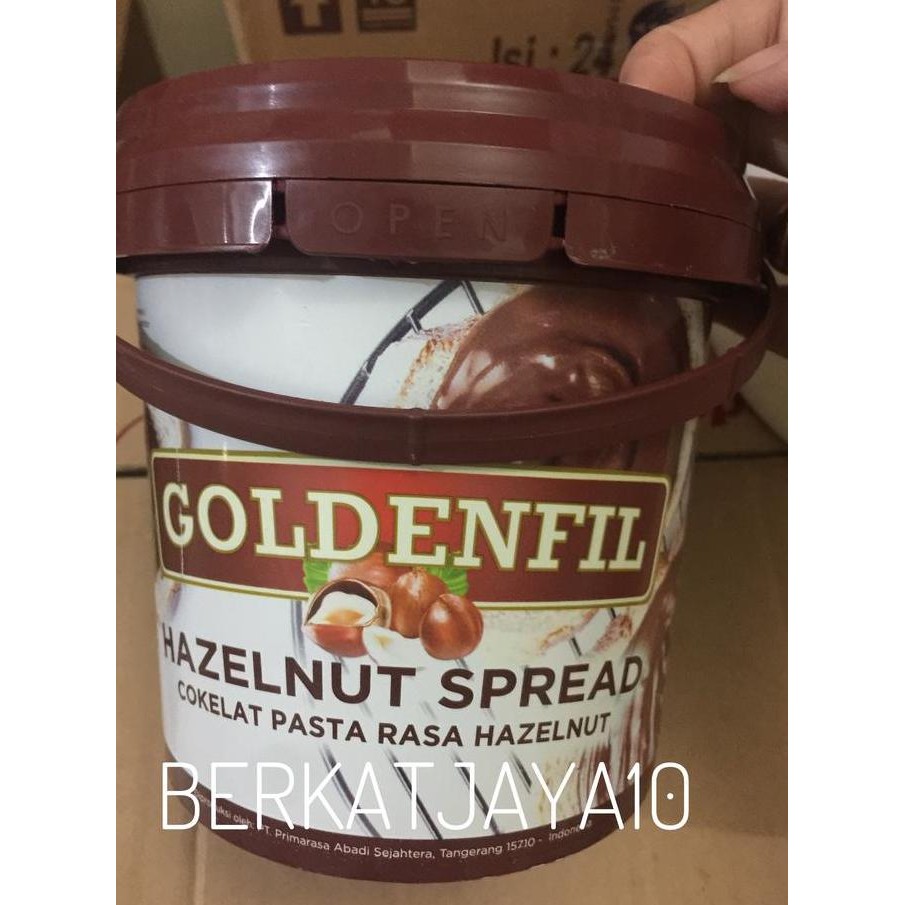 

Murah Goldenfil Hazelnut Spread 1Kg Cokelat Pasta Rasa Hazelnut