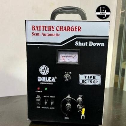 best produk] Charger Aki Merk Delta Automatis seri DT 115 SP