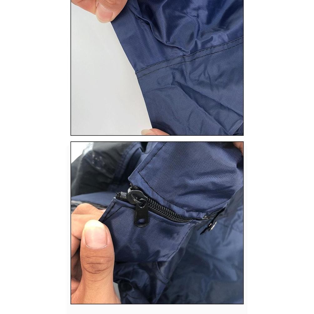 hjg-7 rg-4 CANEL & CO Mantel Jas Hujan Motor Dewasa Pria/Wanita/Pinguin Tebal PVC Dan Nilon Raincoat