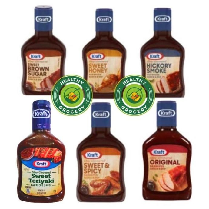 

best seller] Kraft BBQ Sauce 510gr All varian Saus Barbecue