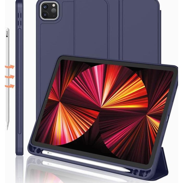 Case ipad pro M1 2021 11 inch 12.9 inch book cover casing ipad
