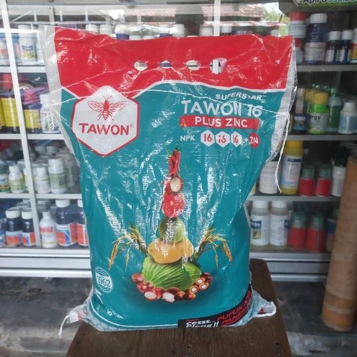 

Terlaris Pupuk Mutiara Npk 16 16 16 + Zink Tawon 5 Kg