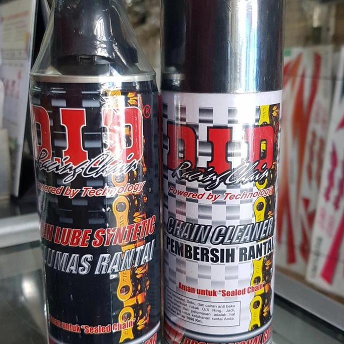 PAKET DID CHAIN LUBE PELUMAS DAN PEMBERSIH RANTAI ORING O-RING O RING