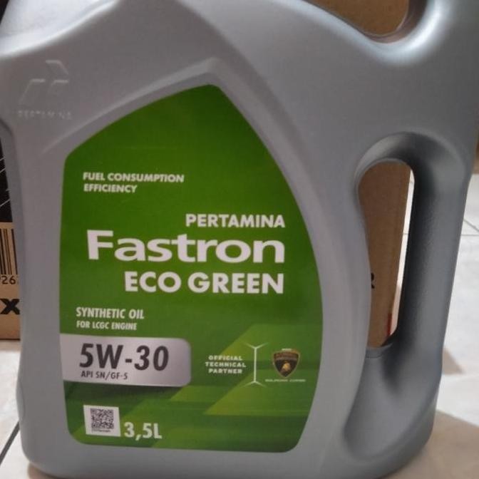 OLI MOBIL FASTRON ECO GREEN 5W-30 , 3.5 LTR ( CALYA , BRIO , SIGRA )