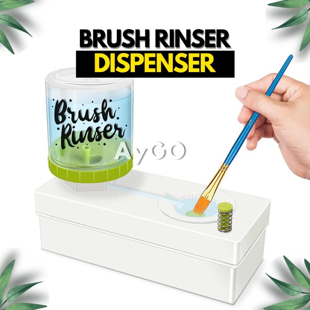 

Terlaris Brush Rinser Paint / Brush Cleaner / Dispenser Pembersih Kuas Lukis / Pencuci Kuas Murah