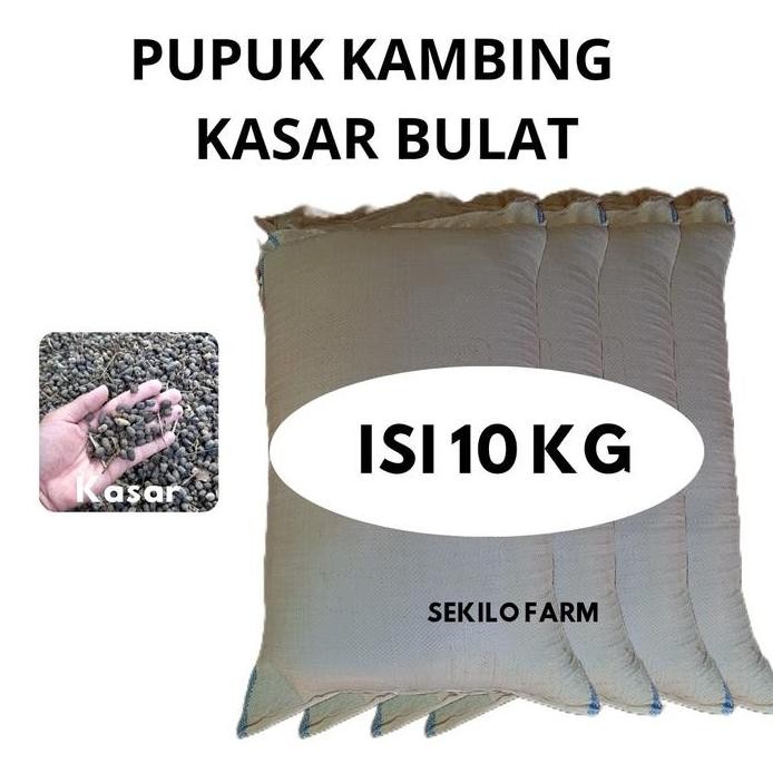 

Terlaris Pupuk Kandang Kambing 10 Kg Kasar Tanah Tanaman