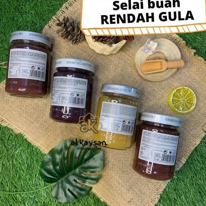 

Murah Selai Buah Helios Diet Preserve Rendah Gula Halal 280Gr