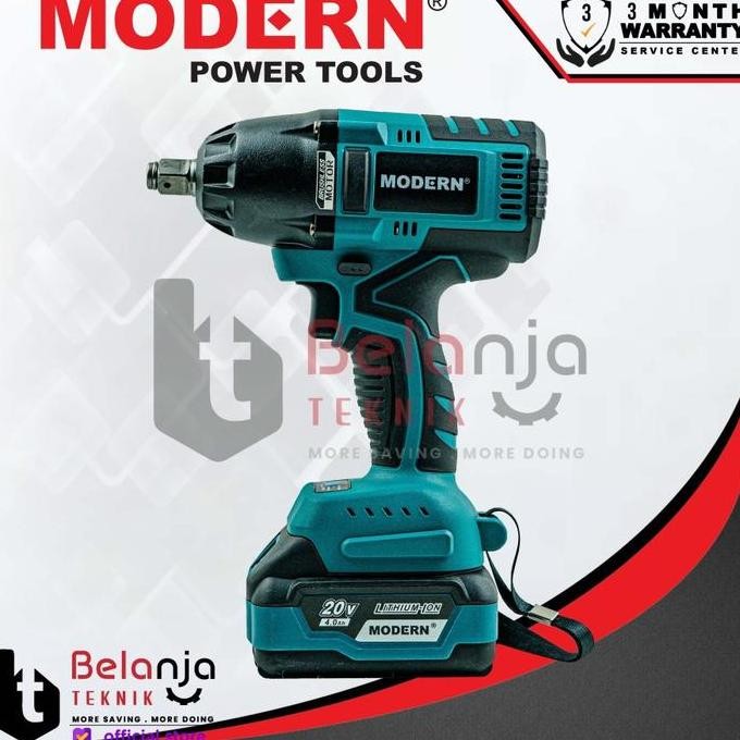 Modern Cordless Impact Wrench M 65 Pembuka Baut Baterai M65 M-65 Termurah