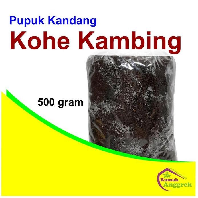 

Terlaris Pupuk Kandang Kohe Kambing 500 Gram Organik Giling Fermentasi Halus Pe